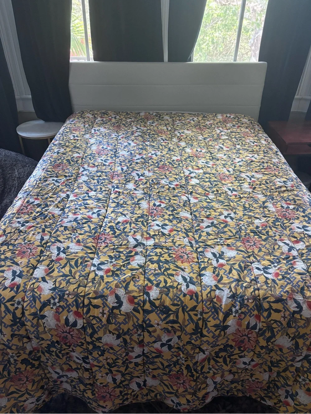 Vintage Ralph Lauren King Size Comforter Rare Ginger Peach Pattern